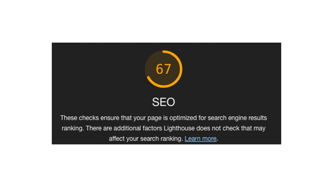 Vue.js SEO audit grade - Bornfight Nuxt.js Blog