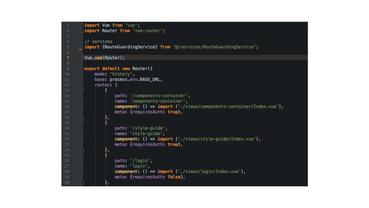 Vue.js manual router - Bornfight Nuxt.js Blog